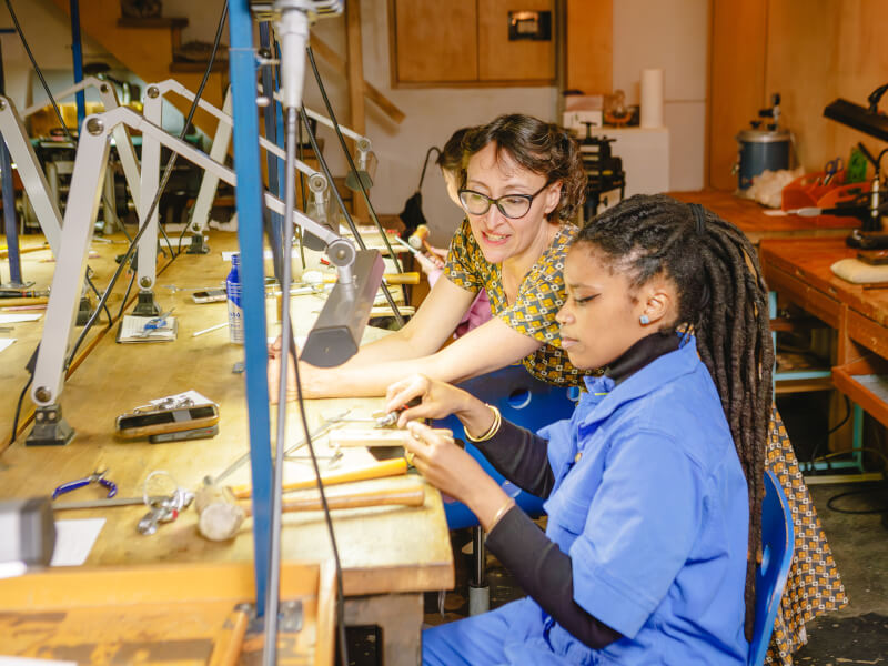 silver ring making class